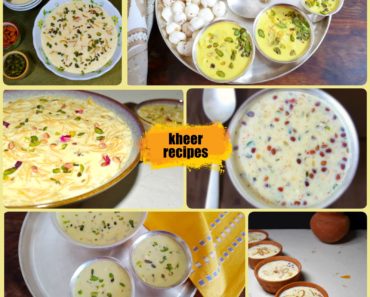 kheer recipes