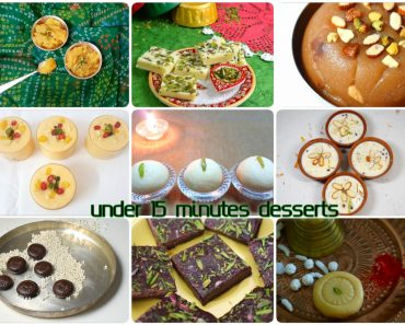 under 15 minutes desserts